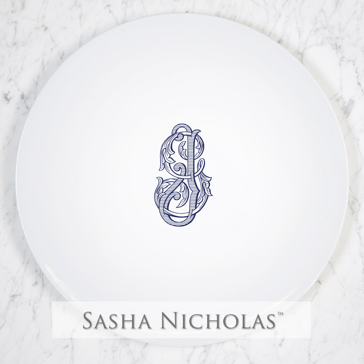 Callis-root Cake Plate, Callis-Root SNA120, Sasha Nicholas