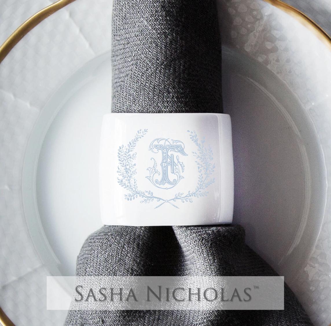 Goessling-fernandes Oval Napkin Ring, Goessling-Fernandes SKU-89625848, Sasha Nicholas