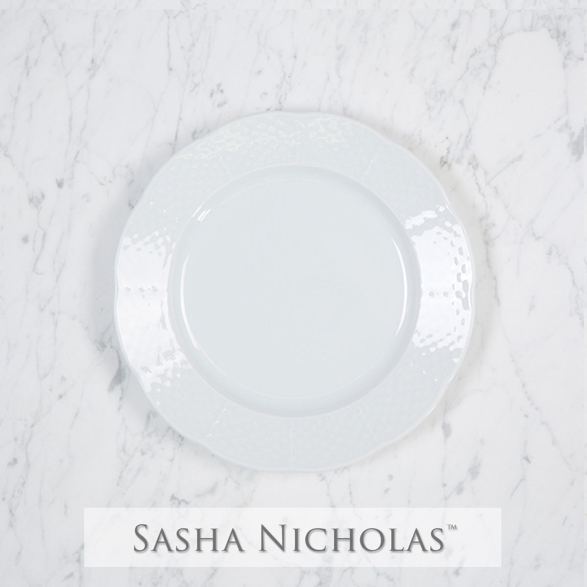 Sasha Nicholas Williams-Presley Weave Salad Plate 