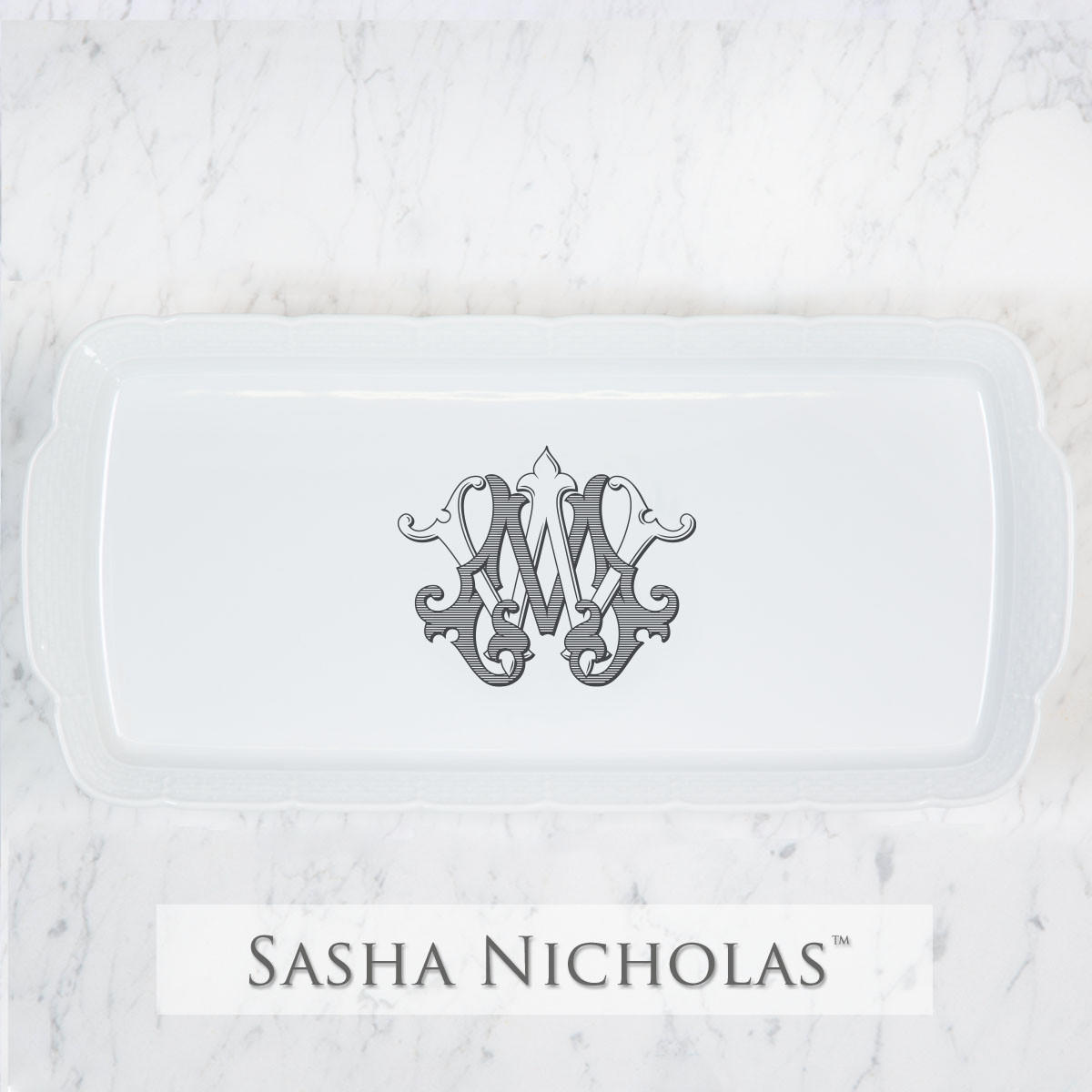 Sasha Nicholas Young-Maloney Weave Hostess Platter 