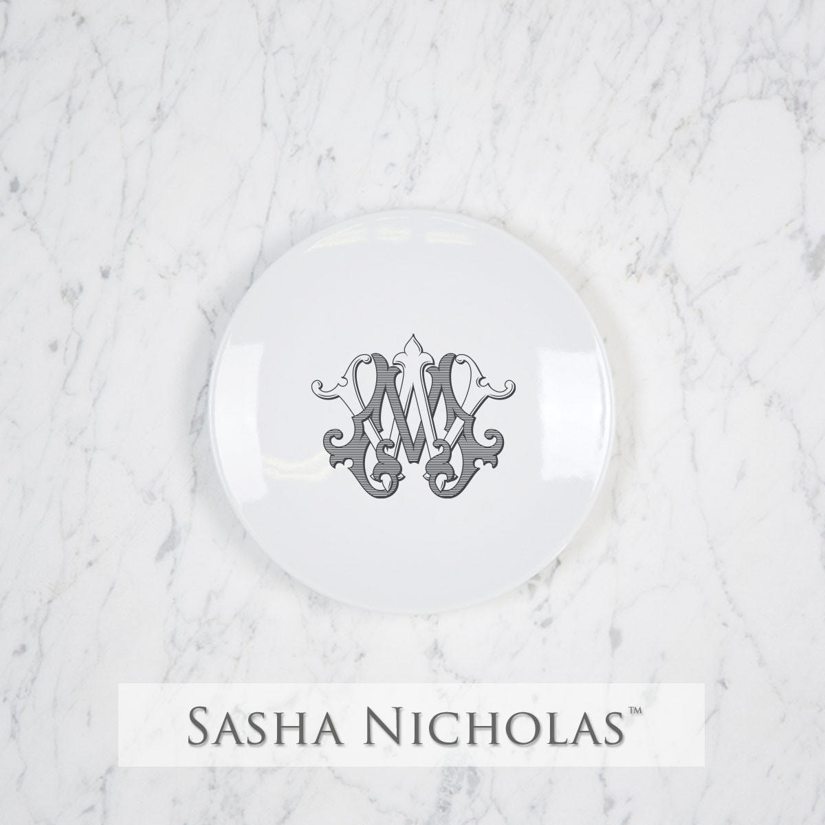 Sasha Nicholas Young-Maloney Imagine Party Plate 