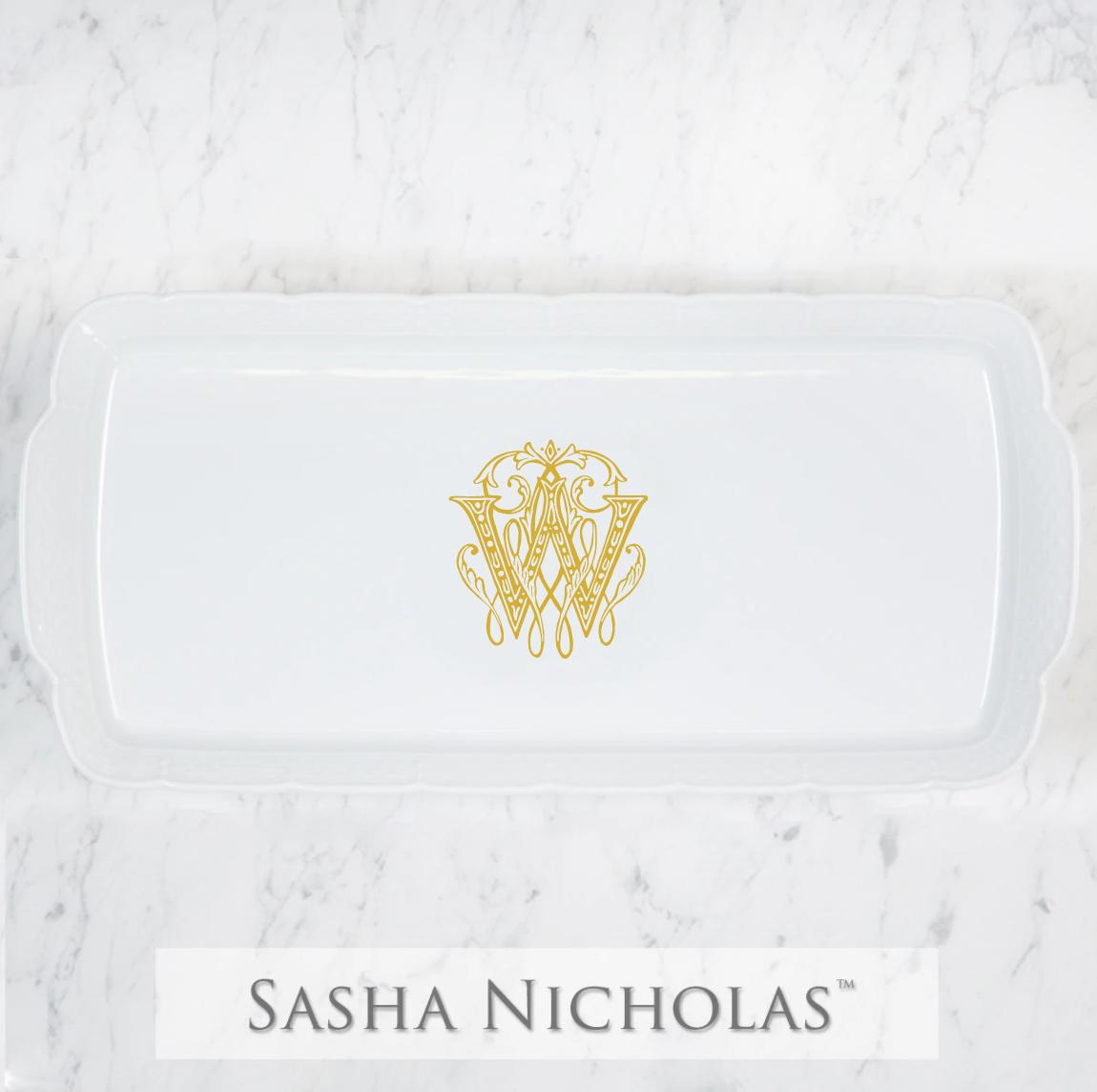 Sasha Nicholas Ryan-White Weave Hostess Platter 