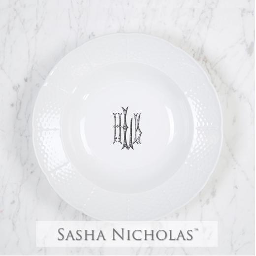 Sasha Nicholas Walsh-Thinnes Weave Rim Soup Bowl 