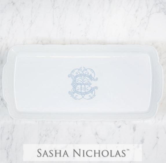 Sasha Nicholas Pelch-Edgcomb Weave Hostess Platter 