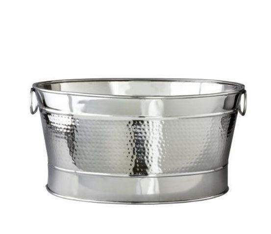 Holly Stuart Rowland-Desloge Hammered Oval Party Tub 