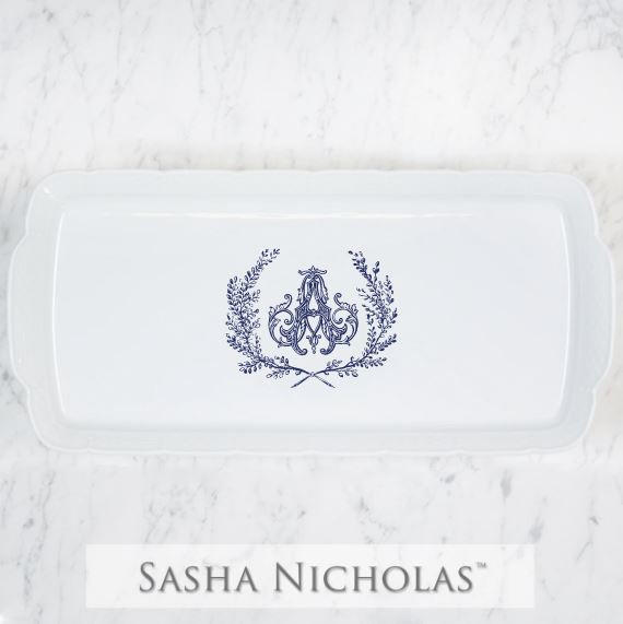 Sasha Nicholas Russ-Allen Handwritten Weave Hostess Platter 