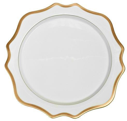 Anna Weatherley Marlow-Sheffrey Anna Weatherley Antique White with Gold Charger 