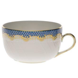 Herend Westby-Peters Herend Fish Scale Blue Canton Cup