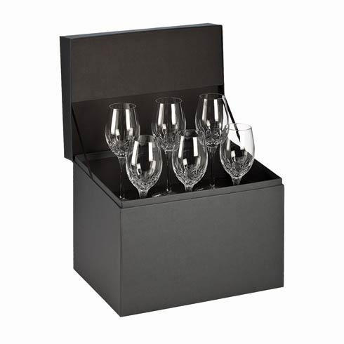 Waterford Cadle-Miles Lismore Essence White Wine Deluxe Gift Box | Set of 6