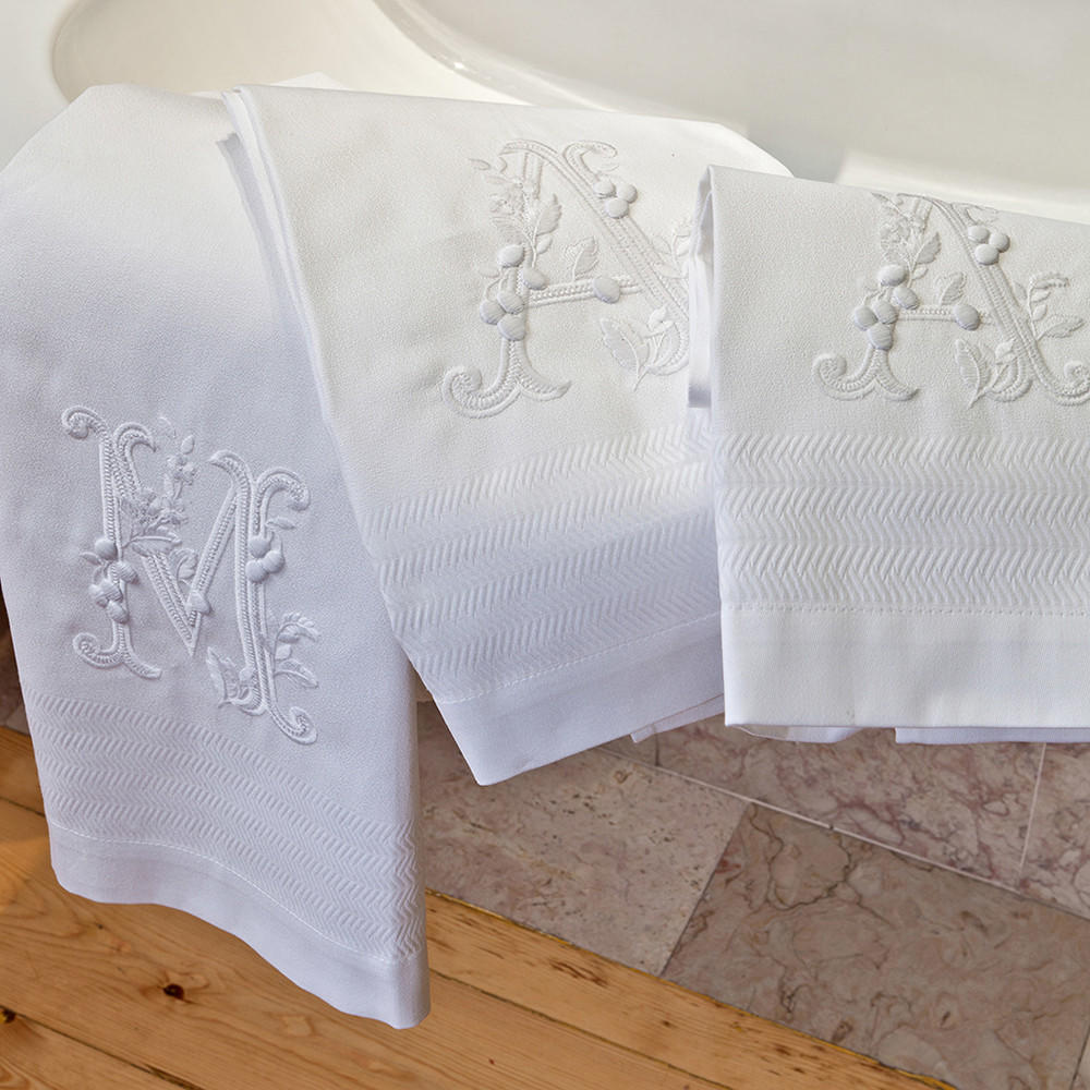  Marx-Ellert Embroidered Guest Towel | E 