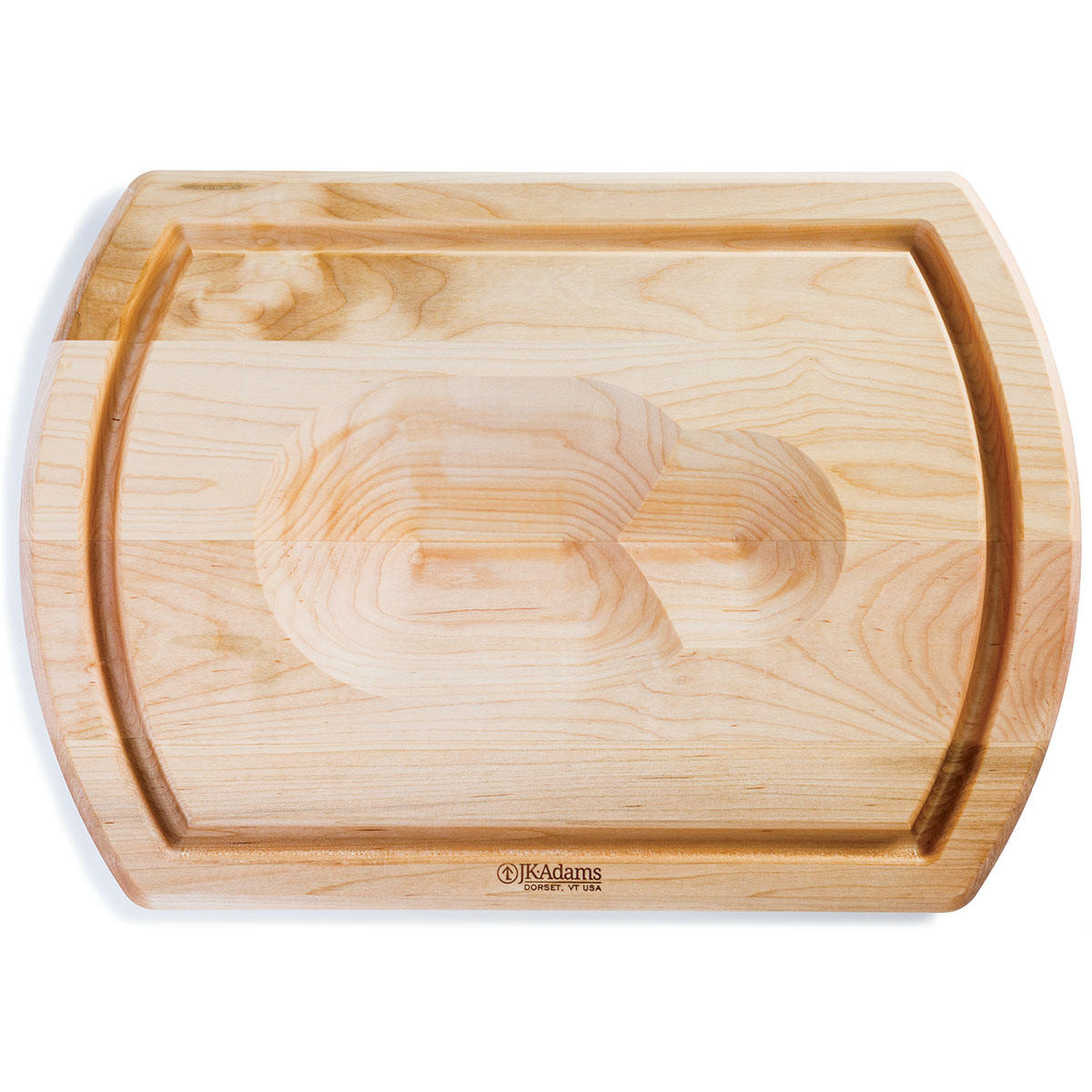  Valdez-Shaughnessy Maple Reversible Carving Board | Stag Crest 'S' 