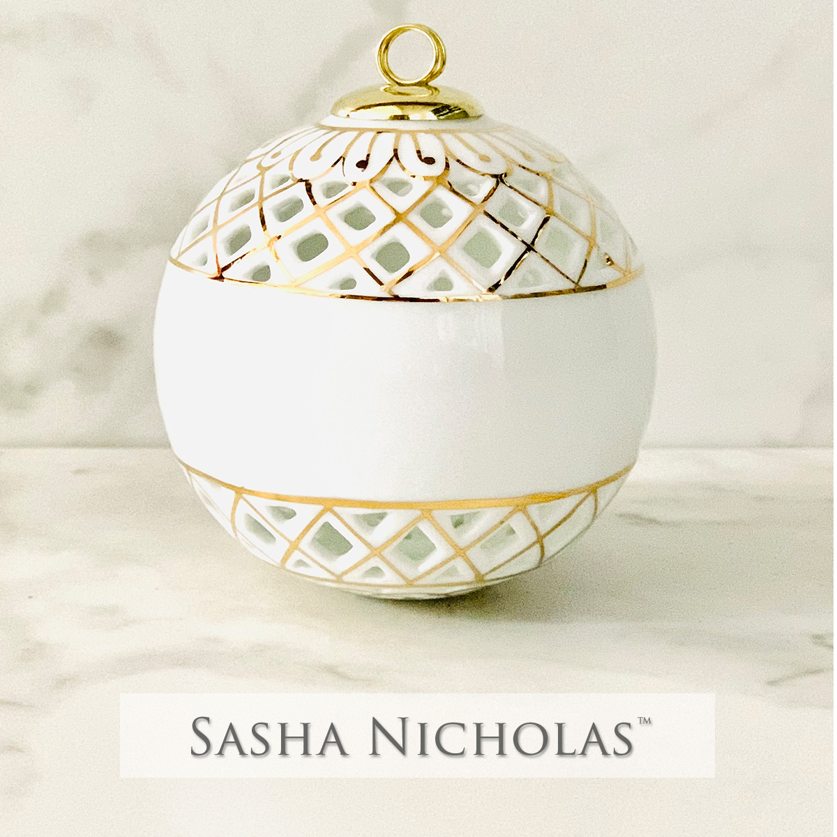 Openwork Ball Ornament