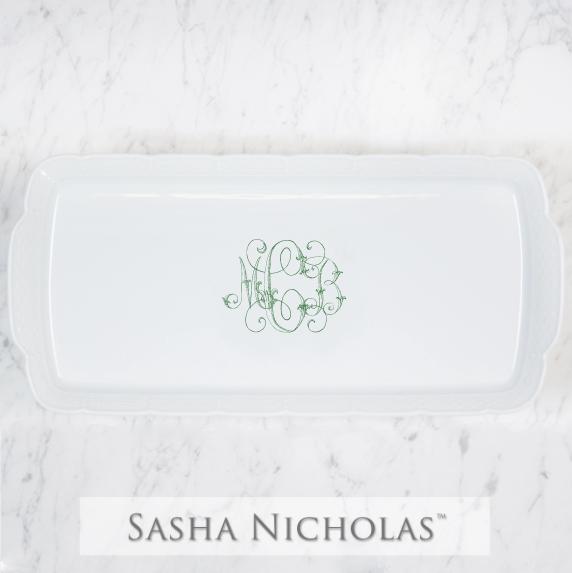 Sasha Nicholas Abbott-Cox Weave Hostess Platter 