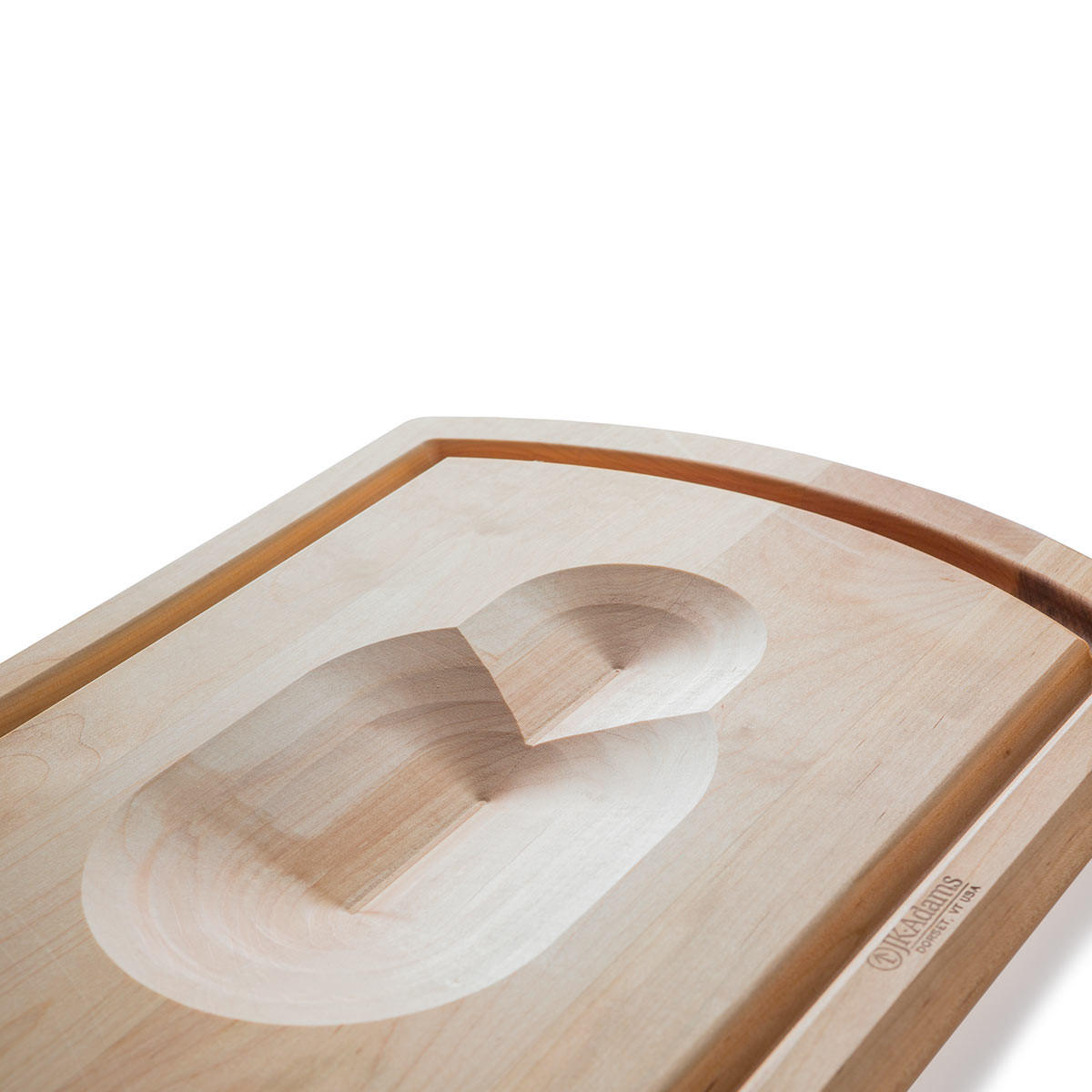  Rast-Wallace Maple Reversible Carving Board | Stag Crest 'W' 