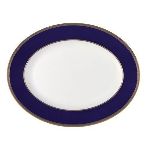 Wedgwood Zafereo-Bock Wedgwood Renaissance Gold Oval Platter 