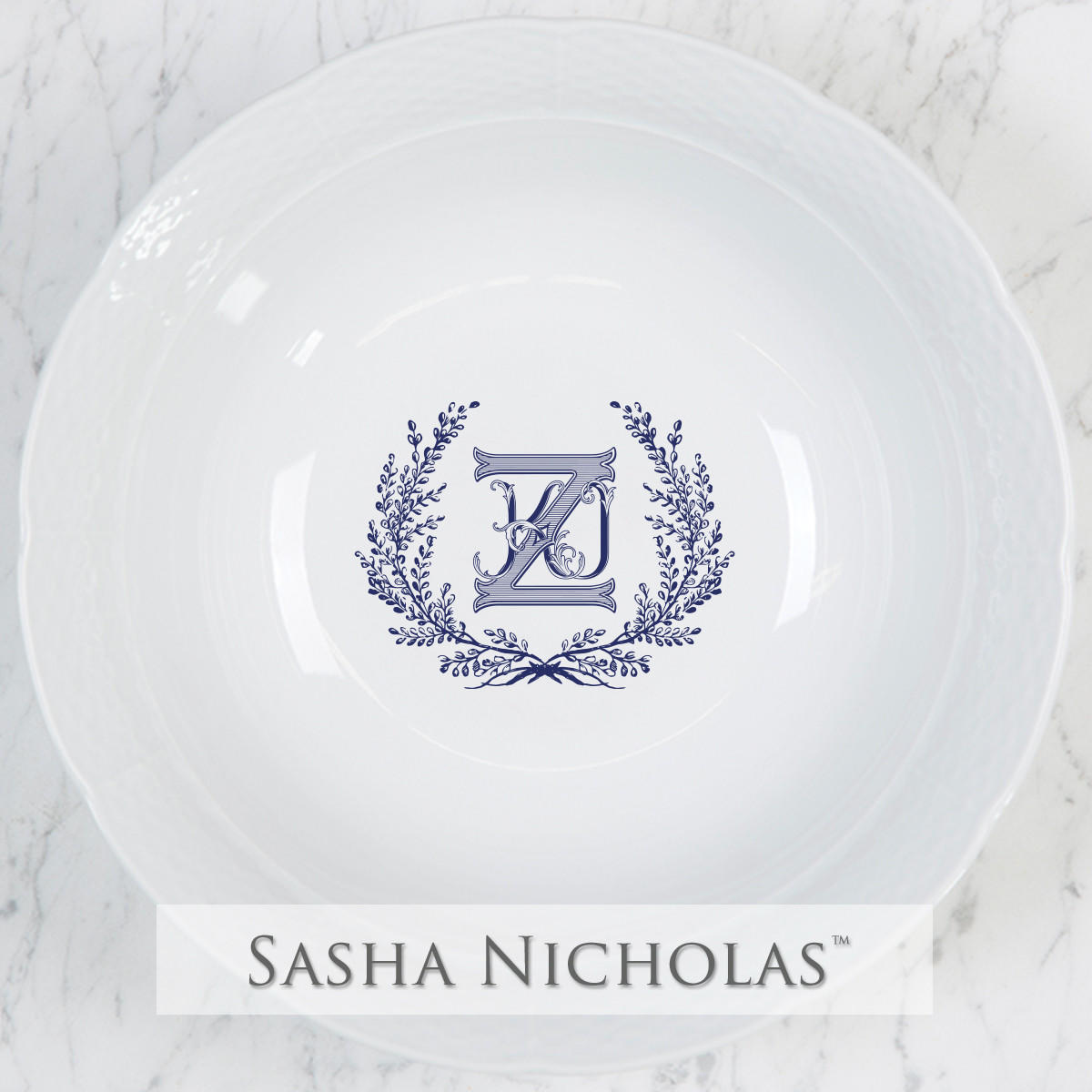 Sasha Nicholas Zafereo-Bock Weave Large Serving Bowl 