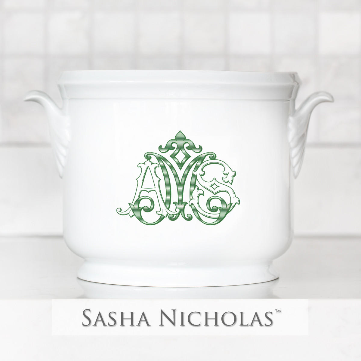 Sasha Nicholas Dorr-Mizell Champagne Bucket. 