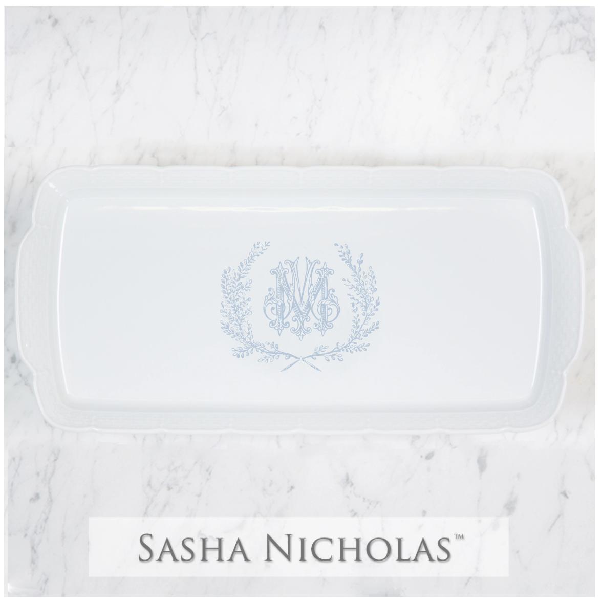 Sasha Nicholas Wurm-Merrill Weave Hostess Platter 