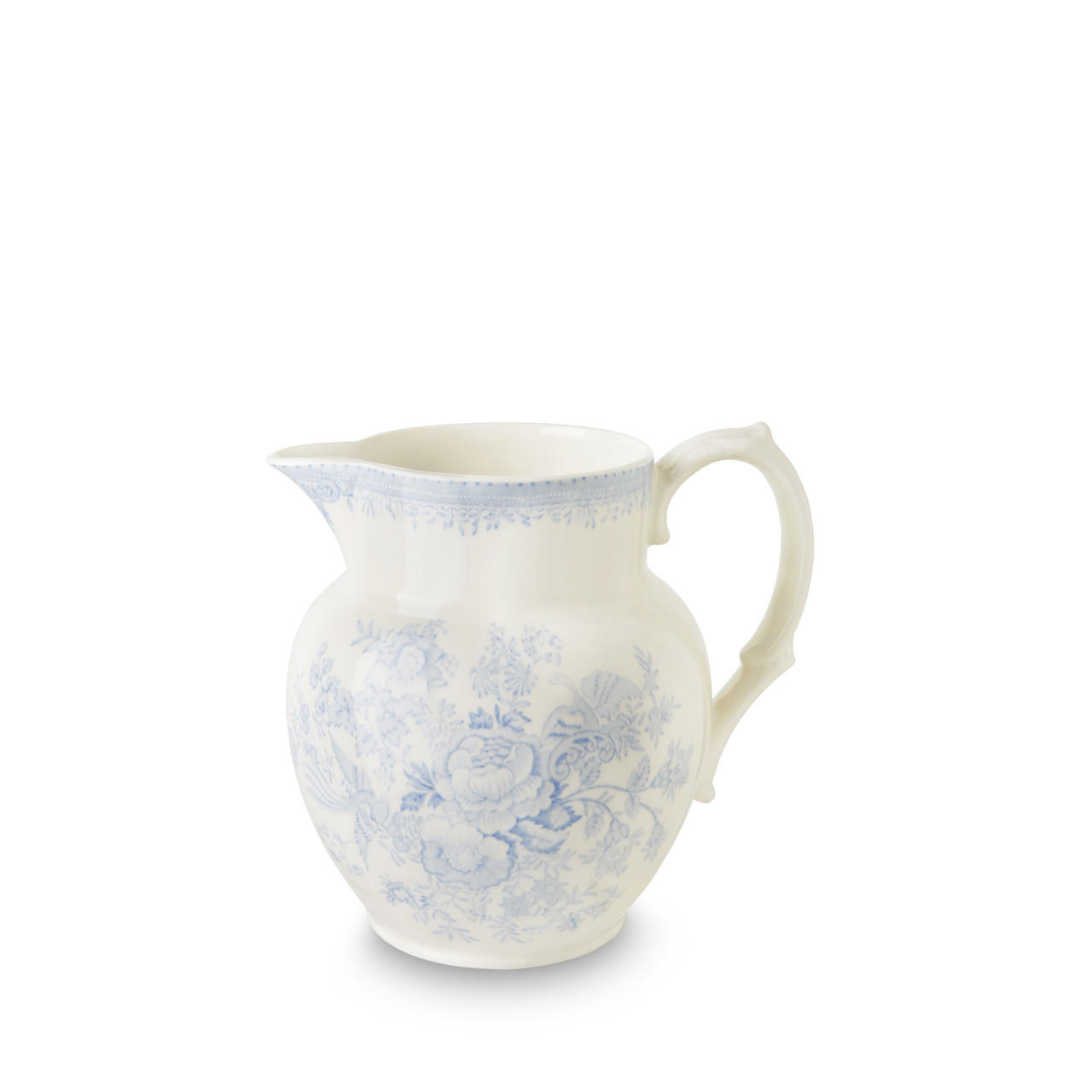 Burleigh Calfee-Arndt Burleigh Blue Asiatic Pheasants Small Etruscan Jug 
