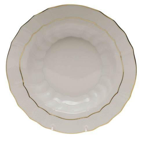 Herend Koehler-Johnston Golden Edge Rim Soup