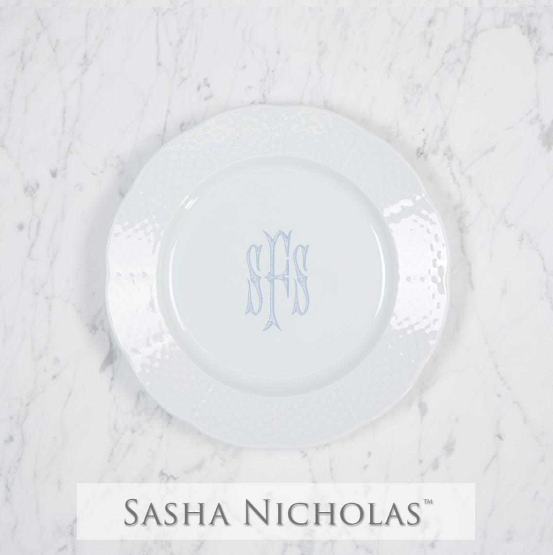 Sasha Nicholas Goodsell-Fields Weave Salad Plate 