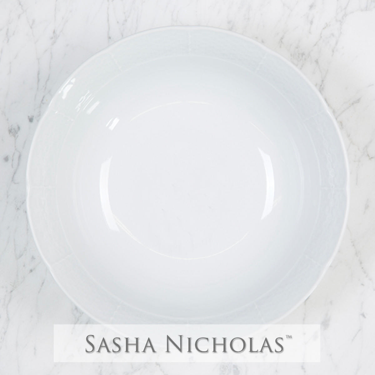Sasha Nicholas Millard-Zurborg Quick Ship Weave Medium Serving Bowl 