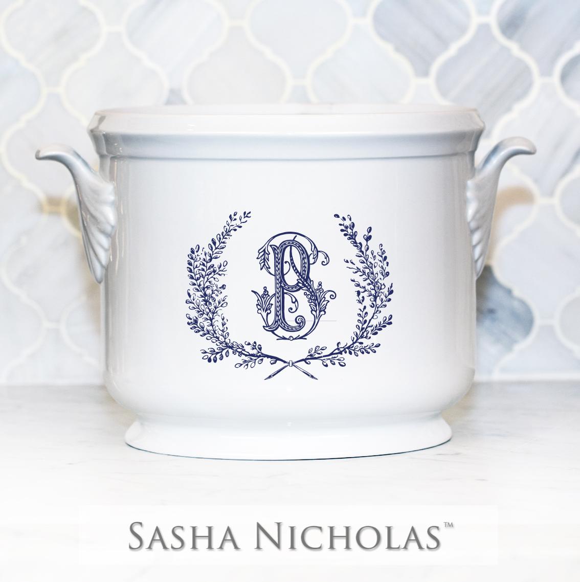 Sasha Nicholas Pflager-Pettit Quick Ship Champagne Bucket 
