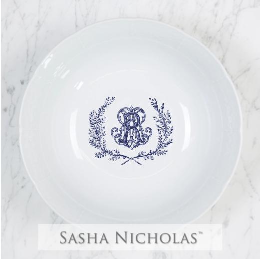 Sasha Nicholas McMillin-Sumner Weave Medium Serving Bowl 