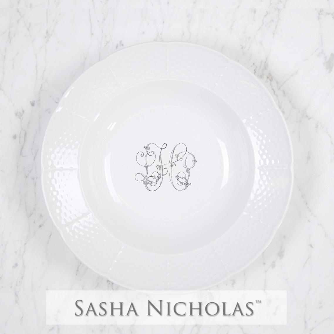 Sasha Nicholas Owens-Healey Weave Rim Soup Bowl 