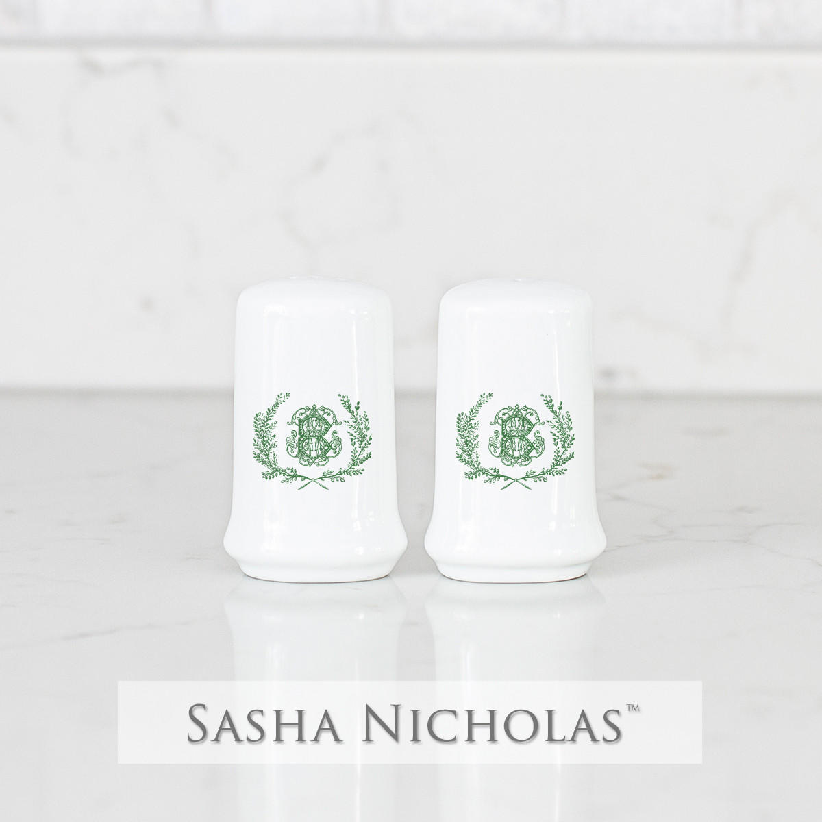 Sasha Nicholas Allen-Wagner Custom Salt + Pepper Set 
