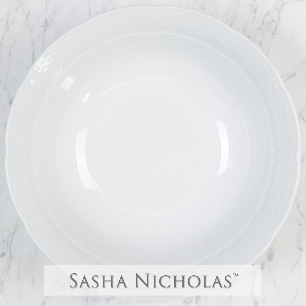 Sasha Nicholas Benjamin-Hailand Weave Large Serving Bowl 