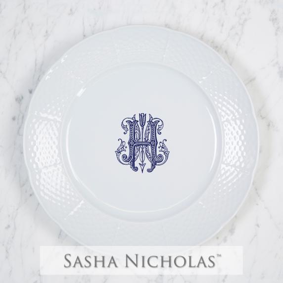 Sasha Nicholas Benjamin-Hailand Weave Dinner Plate 