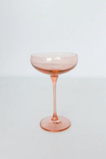 Condie-Engelhardt Estelle Colored Champagne Coupe, Custom | Set of 6