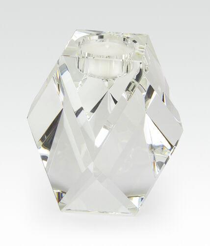 Condie-Engelhardt Crystal Tealight Holder-Diamond Cut | Medium