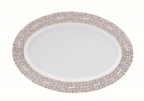 Vignes White Oval Platter, DESBIA-034354, Sasha Nicholas