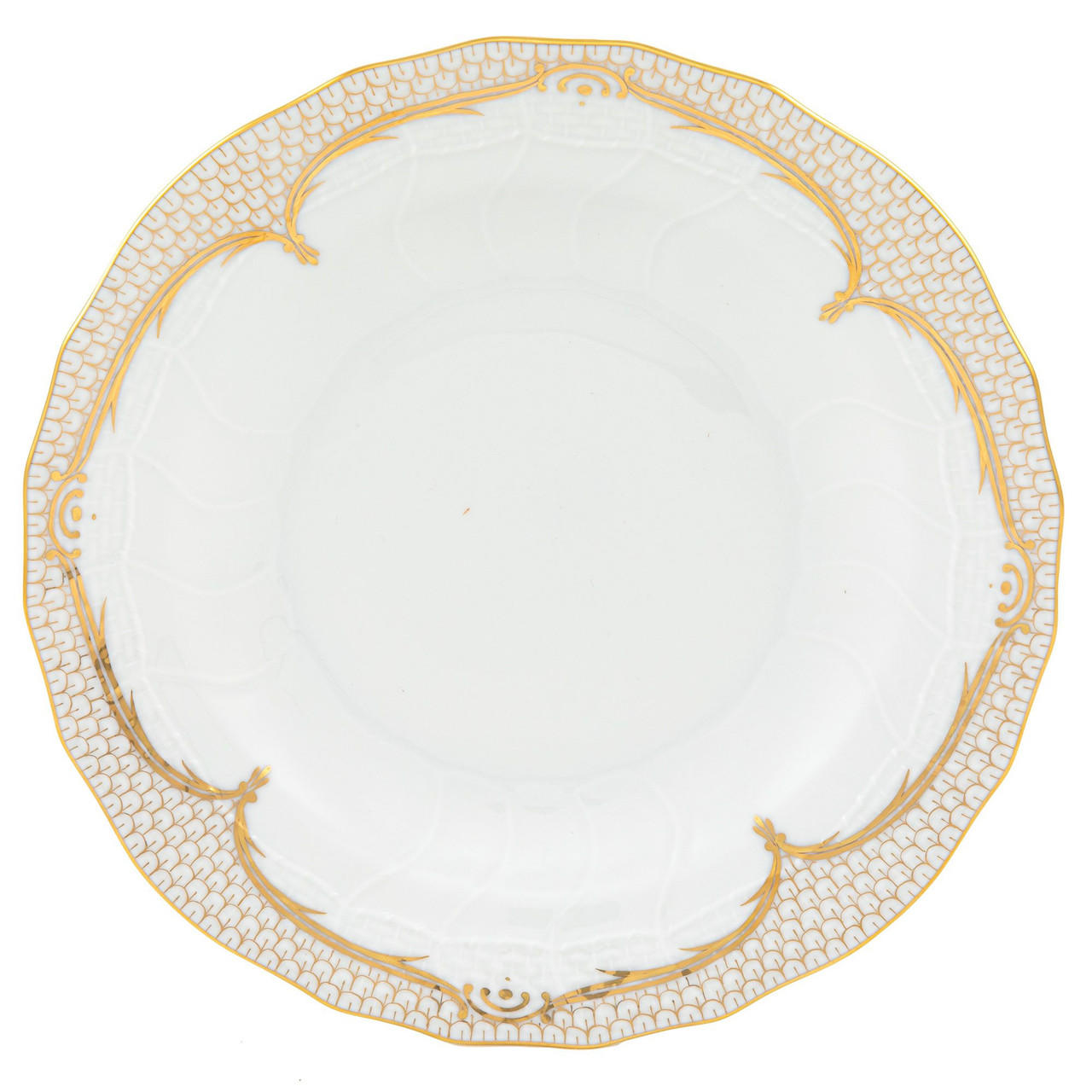 Cavanaugh-Jenkins Herend Golden Elegance Dessert Plate