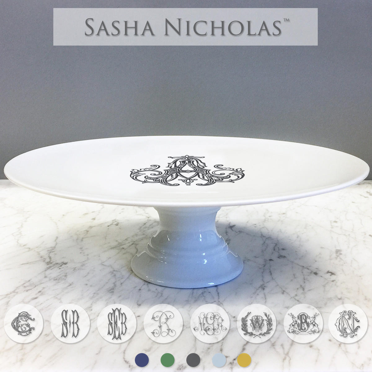 Cake Plate, SNA120, Sasha Nicholas