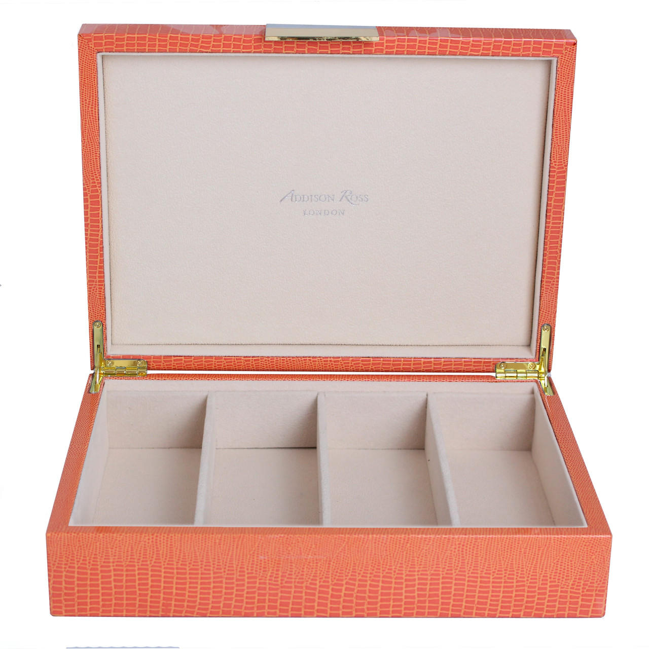 8x11 Box Orange Crock Gold G