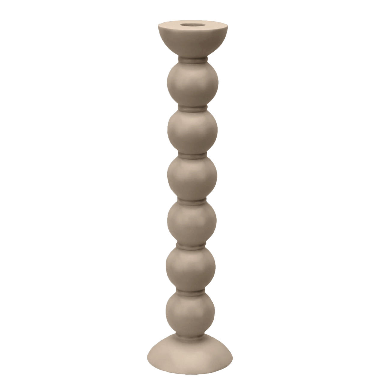 33cm Bobbin Cappuccino Candle Stick