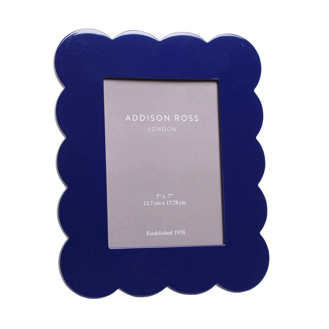 5x7 Navy Lacquer Frame