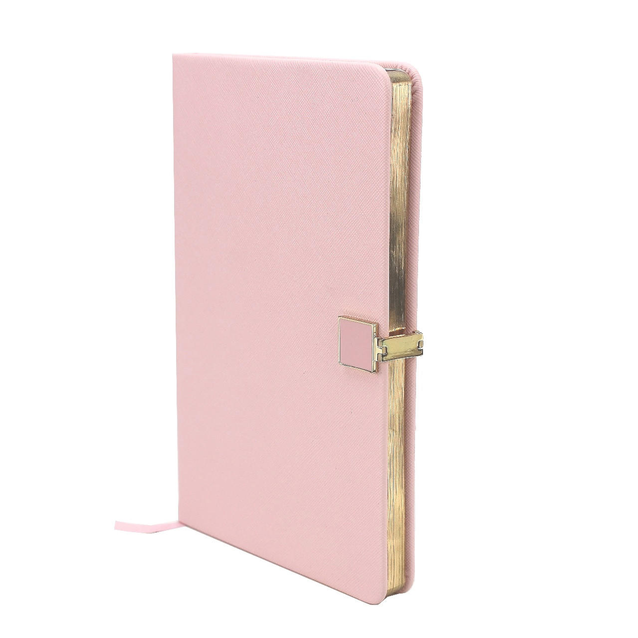 Notebook A5 5x8"  Pink Gold