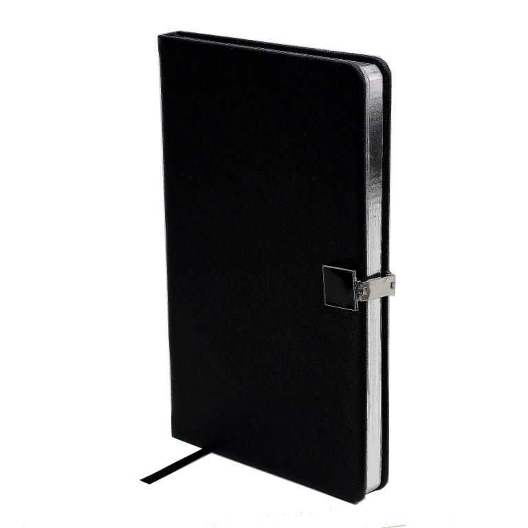 Notebook A5 Black & Silver