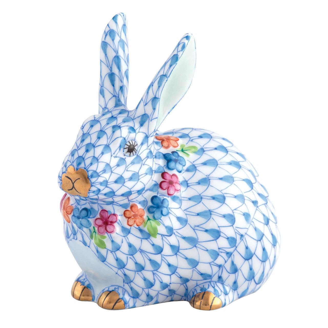 Lindahl-Harris Herend Flower Bunny