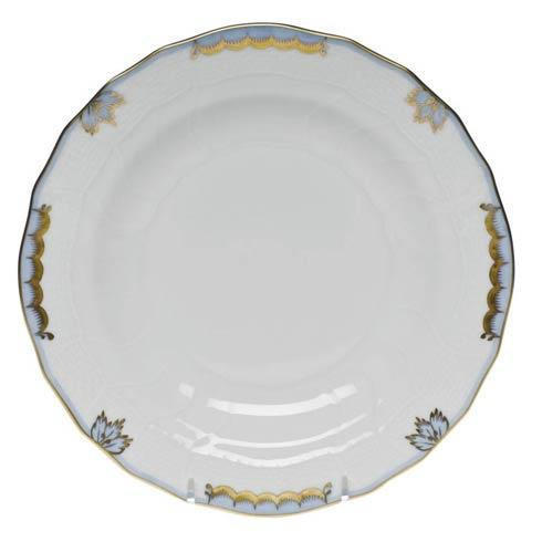 McDonough-Wickenden Herend Princess Victoria Light Blue Dessert Plate