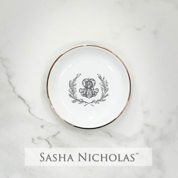24K Gold Coupe Coaster - Sasha Nicholas