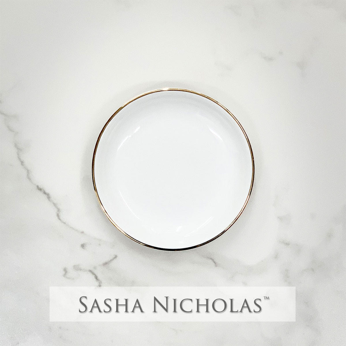 24K Gold Coupe Coaster - Sasha Nicholas