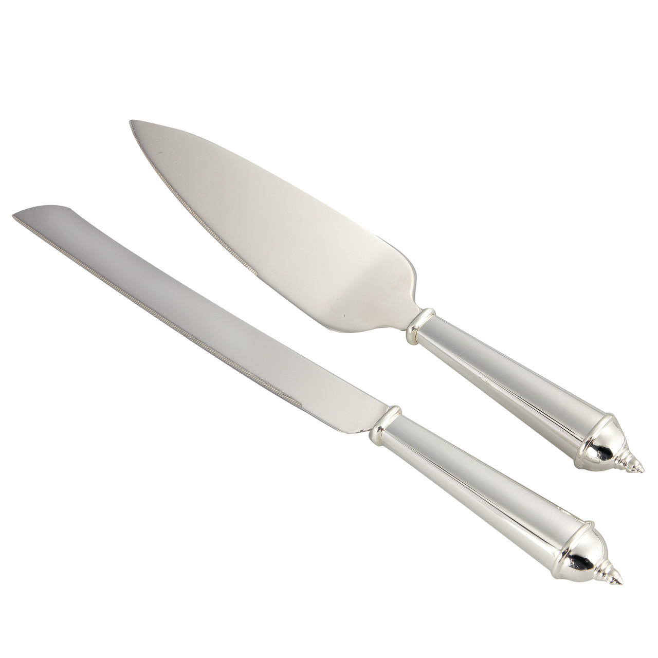 Glickert-Caruso Rebecca Cake Knife + Server