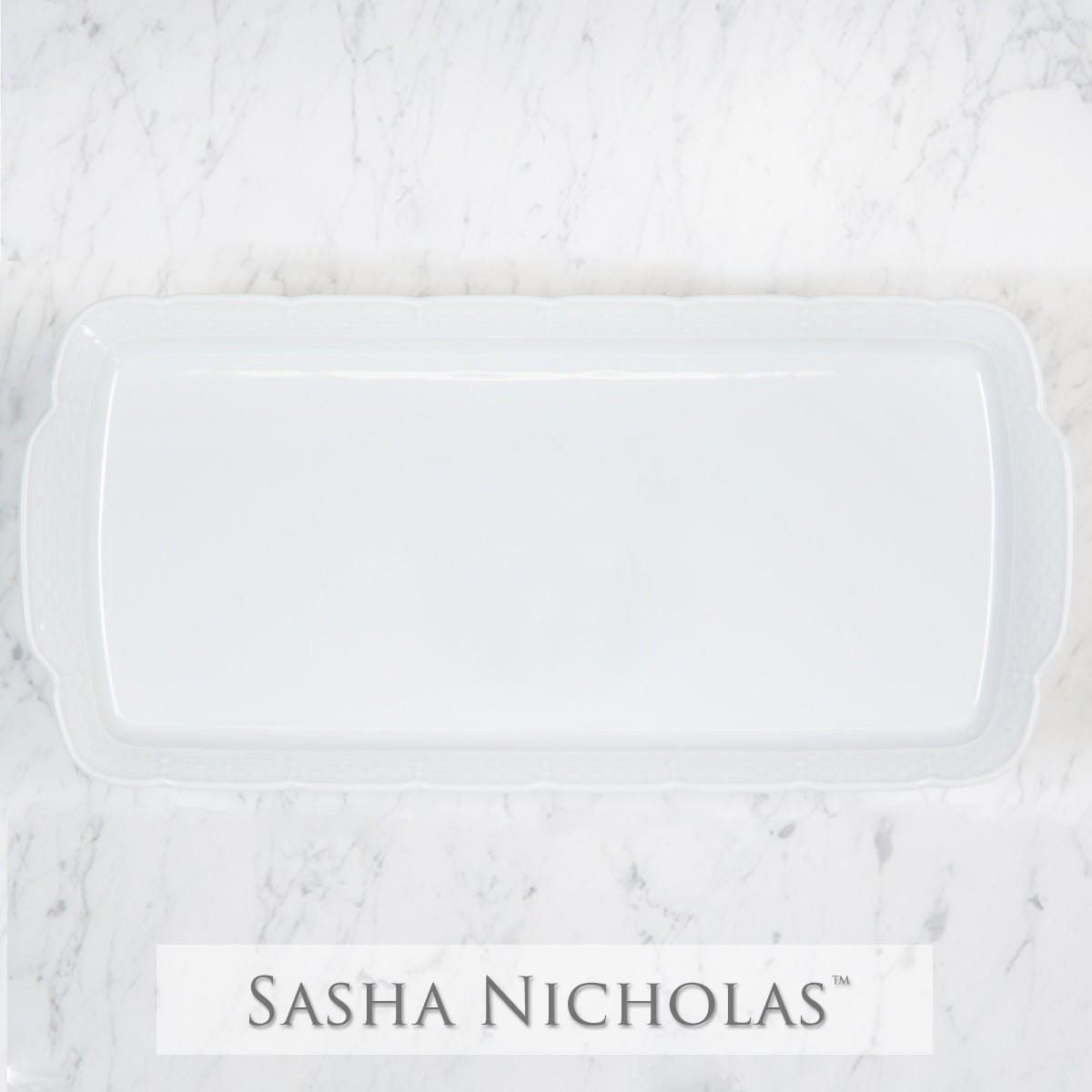 Weave Hostess Platter, SNW136, Sasha Nicholas