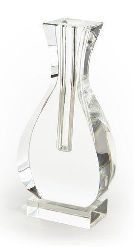 Stewart-Boyer Crystal Urn Shape Bud Vase