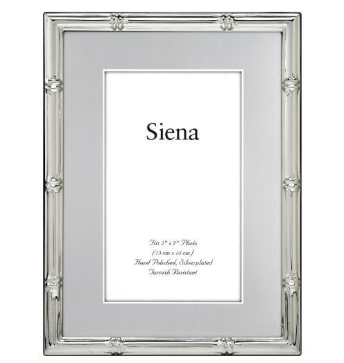 O'Keefe-Mead Siena Bamboo Silver Frame | 4x6